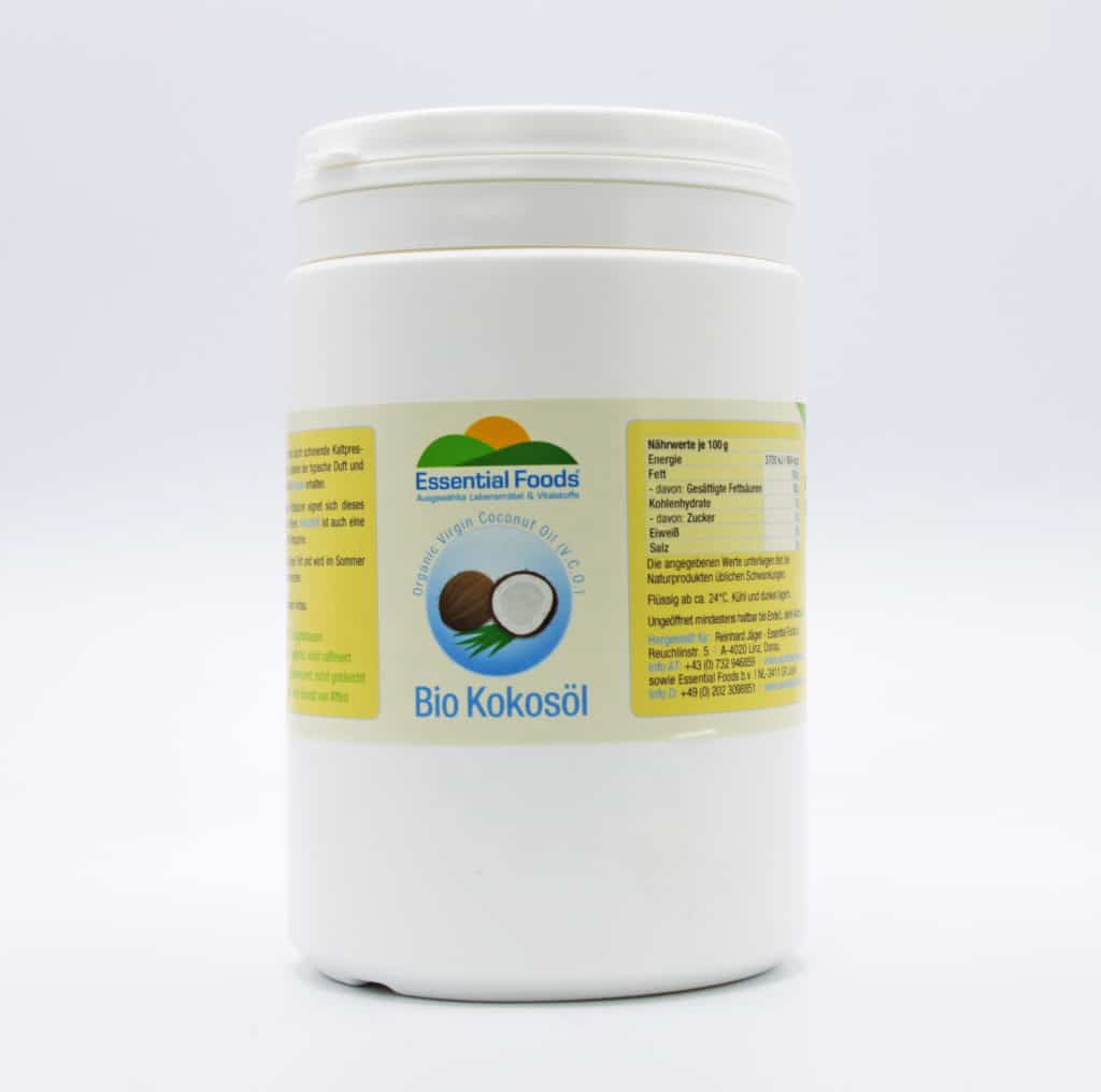 Kokosöl Bio Virgin Coconut Oil (V.C.O.) Biotic Products